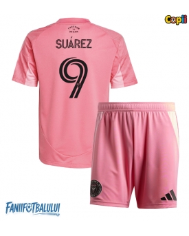 Inter Miami Luis Suarez #9 Echipament de Fotbal Replică 2025-26 Copii Acasa (+ Șorturi)